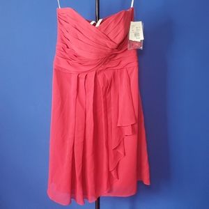 David's Bridal Bridesmaid Dress (APPLE)